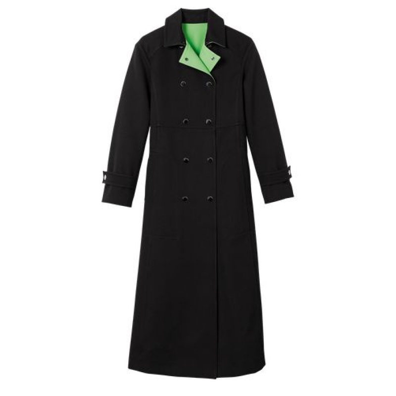 Longchamp Trench Black | MBPTQHF-85