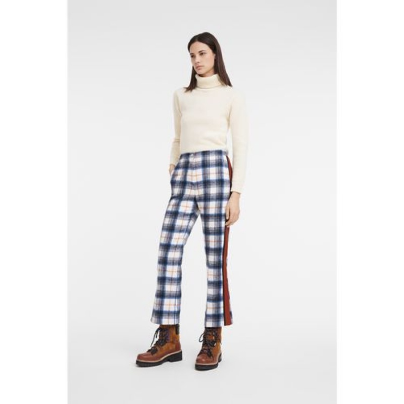 Longchamp Trousers Blue | AIVKUXL-30