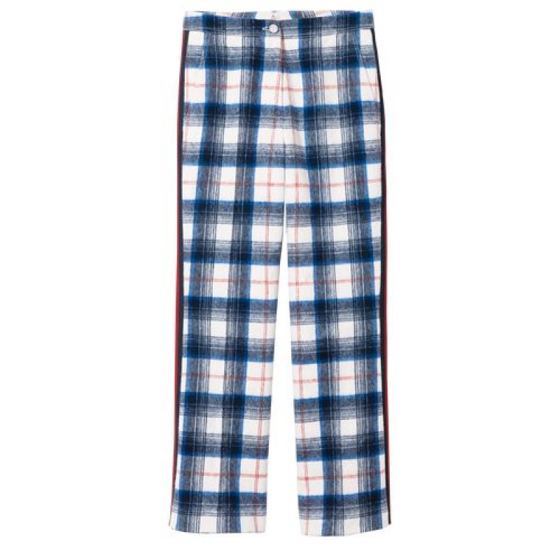 Longchamp Trousers Blue | AIVKUXL-30