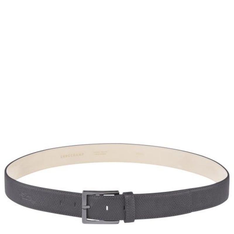 Longchamp belt Gun Metal | BTHLDMK-50